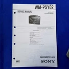 Sony WM-PSY02 Service Manual Original Paper Oem Repair Guide Usa. Fixed Price $37.44.