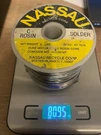 Western Electric Nassau Solder Pure Water White 7076. Fixed Price $749.00.