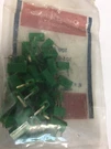 105-0754-001 Ef Johnson/cinch Green Horizontal Test Jack .40 100PCS. Fixed Price $12.00.