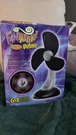 Fantastik Deluxe Table Animated Light Show Cordless Led Black/silver Nib. Fixed Price $23.80.