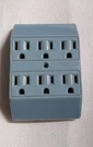 Vintage Snapit 660-B Wall Outlet Expander Durable, Dependable & Well-made, Blue. Fixed Price $7.95.