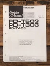 Pioneer PD-T303 PD-T403 PD-T503 Cd Player Service Manual *original*. Fixed Price $14.97.