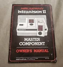 Mattel Electronics Intellivision Ii Master Component Owner Manual. Fixed Price $12.99.