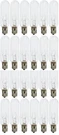 (case Of 24) Ge Proline T6 Tubular 15W 145V Screw Base Clear Light Bulbs,. Fixed Price $24.77.