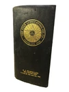 Star Lubricating Oil 1913 Western Agent Calender Memo Leather Trifold Book. Fixed Price $38.00.