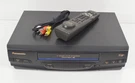 Panasonic PV-V4530S Blue Line Vcr 4-HEAD W/ Remote & Cables Tested See Video!. Fixed Price $98.99.