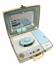 Vintage Sears Deluxe Kenmore Bonnet Portable Hair & Nail Dryer Baby Blue -extras. Fixed Price $44.99.