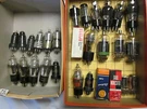 Sylvania 6JS6C, #35 Globe, Zenith 6K7G, #75, 5Y3GT, 6K6GT, Metal, Rca 6146. Fixed Price $6.75.