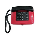 Vintage Unisonic Telephone Model NO.9726 Red/black Corded Landline. Fixed Price $24.99.