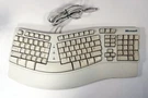 Microsoft Keyboard Natural Elite Ergonomic PS/2 X03-30785 E06401COMB. Fixed Price $14.95.