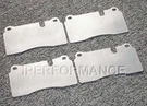 Titanium Brake Pad Shim Heat Shield Set For Ferrari 612 Scaglietti 04-09 Iron Fr. Fixed Price $144.99.
