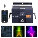 Ios Android App Dmx Ilda 5W Rgb Animation Dj Party Stage Projector Laser Lights. Fixed Price $322.99.