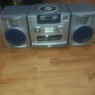Aiwa Model CA-DW235 Boombox Cassett Cd Player Tested Working. Fixed Price $69.00.