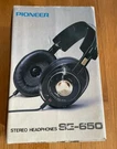 Nos Vintage Pioneer Headphones Se 650. Fixed Price $179.00.