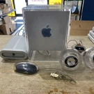 Apple Power Mac G4 Cube Complete With Monitor, Pro Mouse, Speakers, Supply. Fixed Price $769.00.
