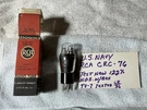 VT-76 Radio Amplifier Audio Tube Type Rca CRC-76 Nos TV-7 122% U.s. Navy. Fixed Price $31.49.