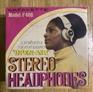 Rare Vintage Lafayette Deluxe Dynamic Open Air Stereo Headphones F-600 New. Fixed Price $59.85.