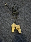 Apple Computer Handcontrollers Untested. Fixed Price $75.00.