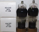 2PCS 307A VT225 Kenrad Nos Triple Mica Black Coated Glass Made In U.s.a. Fixed Price $209.50.
