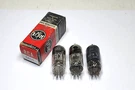 Lot Of 2 Vintage Rca + Box, 1 JRC-6AG5 Tubes, Untested, As Is. Fixed Price $12.89.