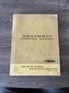 Vintage Heathkit Solid State 5 Oscilloscope IO-102 Assembly Manual Only. Fixed Price $14.47.