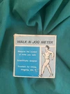 Vintage Walk-n-jog Meter With Box And Instructions. Fixed Price $9.38.
