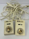 Vintage Northern Dual Electric Blanket Controllers 613A 16744-003 E23623 Prong. Fixed Price $9.73.