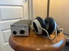 Price Reduced! Stax SR-5 Es Electrostatic Ear Speakers W/SRD-6 Adapter Vintage. Fixed Price $400.00.