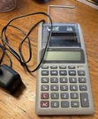 Casio Handheld Portable Printing Calculator HR-8L Works With Power Supply. Fixed Price $26.21.