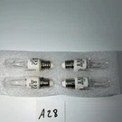 Ge 50W E11 120V Clear Glass Metal Screw Base Bulbs Pack Of 4 A28 Ce Marking. Fixed Price $21.90.
