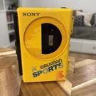 Sony Sports Walkman Cassette Player (WM-45) Yellow Tested Works. Fixed Price $74.95.