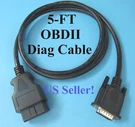 Brand New OBD2 Obdii Main Test Data Cable For Konnwei KW850 Code Scanner Reader. Fixed Price $26.99.