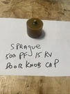 Sprague 500PF 15KV Doorknob Capacitors. Fixed Price $20.00.