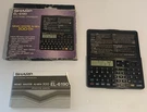 Vintage Sharp EL-6190 Memo Master Alarm 500 Electronic Organizer Used With Box. Fixed Price $5.99.