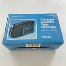 Radio Shack CTR-85 Realistic Cassette Tape Recorder W/voice Actuation-nib. Fixed Price $35.00.