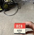 Rca 6F6GT Electron Tube For Audio Amplifier Radio. Fixed Price $12.00.