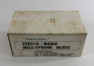Realistic Stereo/mono Microphone Mixer 33-920A (7047). Fixed Price $35.00.