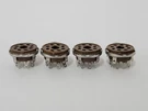 4X Cinch 8EM Octal Vacuum Tube Sockets - Brown Us Made Pin New Old Stock. Fixed Price $39.95.