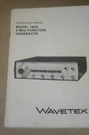 Wavetek 182A 4 Mhz Function Generator Operation Instruction Manual. Fixed Price $25.00.