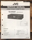 Jvc TD-W501 Cassette Service Manual *original*. Fixed Price $14.97.
