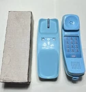 Nos Bell System Western Electric Blue Trimline Phone Cord. Fixed Price $75.00.