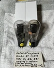 Antique Type Globe Tubes Deforest Audion 481 UX-281 381 Sylvania Engraved. Fixed Price $89.99.