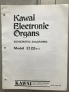 Kawai Organ Schematic E120, E260 (M260), E360(M460), E350, E37C/E44C, E90W, KE65. Fixed Price $9.00.