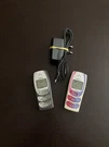 Set Of 2! Genuine Nokia 2300 RM-4 Cellular Phones (unlocked) Made Hungary. Fixed Price $75.00.