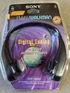 Sony SRF-HM22 Fm/am Walkman Portable Radio Headphones Nos. Fixed Price $119.99.