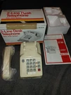 Vintage Radio Shack Push Button 2-LINE Desk Telephone With Hold. ET-180 43-373A. Fixed Price $100.00.