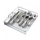 Gibson Home Abbeville 61 Piece Stainless Steel Flatware Set With Wire Caddy. Fixed Price $59.99.