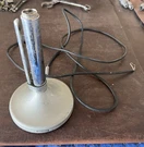 Vintage Dukane 7C40 Lollipop Cb Microphone Stand. Fixed Price $34.00.