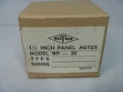 Westron Model WP-38 0-300 Ma Dc Milliammeter. Fixed Price $24.00.