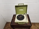 Rca Victor Record Player VLP26G Am Radio Vtg Green Portable Parts Repair Broken. Fixed Price $36.75.